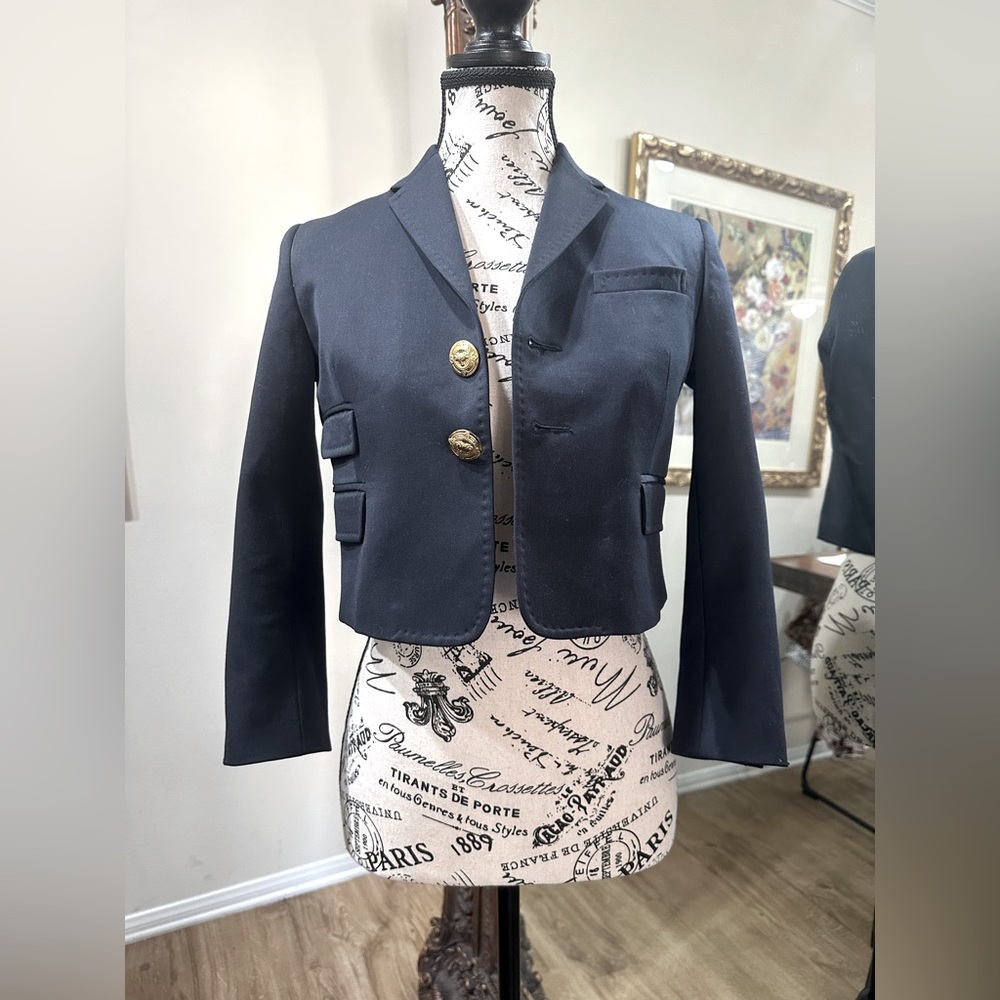 Dsquared2 crop blazer 3/8 sleeve